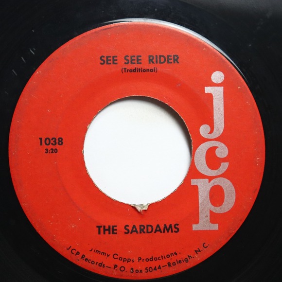 SARDAMS - SEE SEE RIDER / SOMETHIN' YOU'VE‎ GOT - ROCK 45
